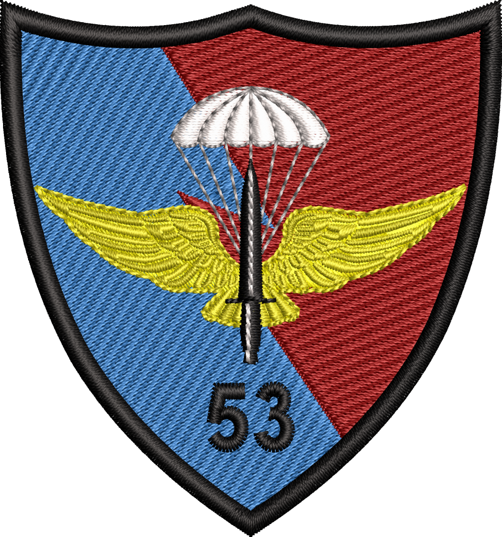 EMBLEMA  Batalionul 53 Comando ”Smaranda Brăescu” Bacău / varianta 2